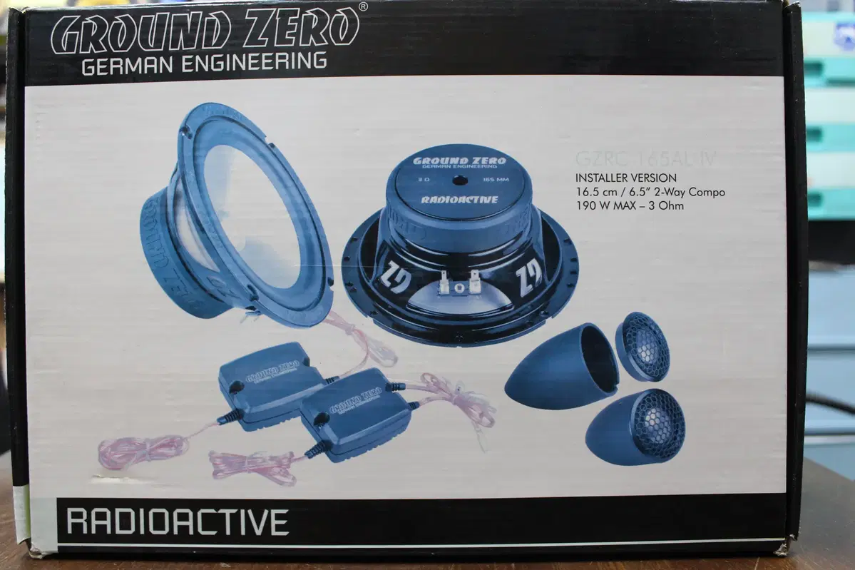 GROUND ZERO RADIOACTIVE 65-inch Unused Product