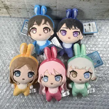 BanG Dream! 뱅드림 쁘띠슈 토끼 5종 세트