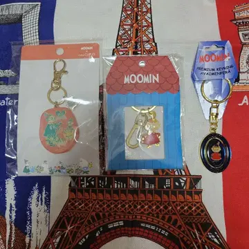 MOOMIN 키링 3개 세트