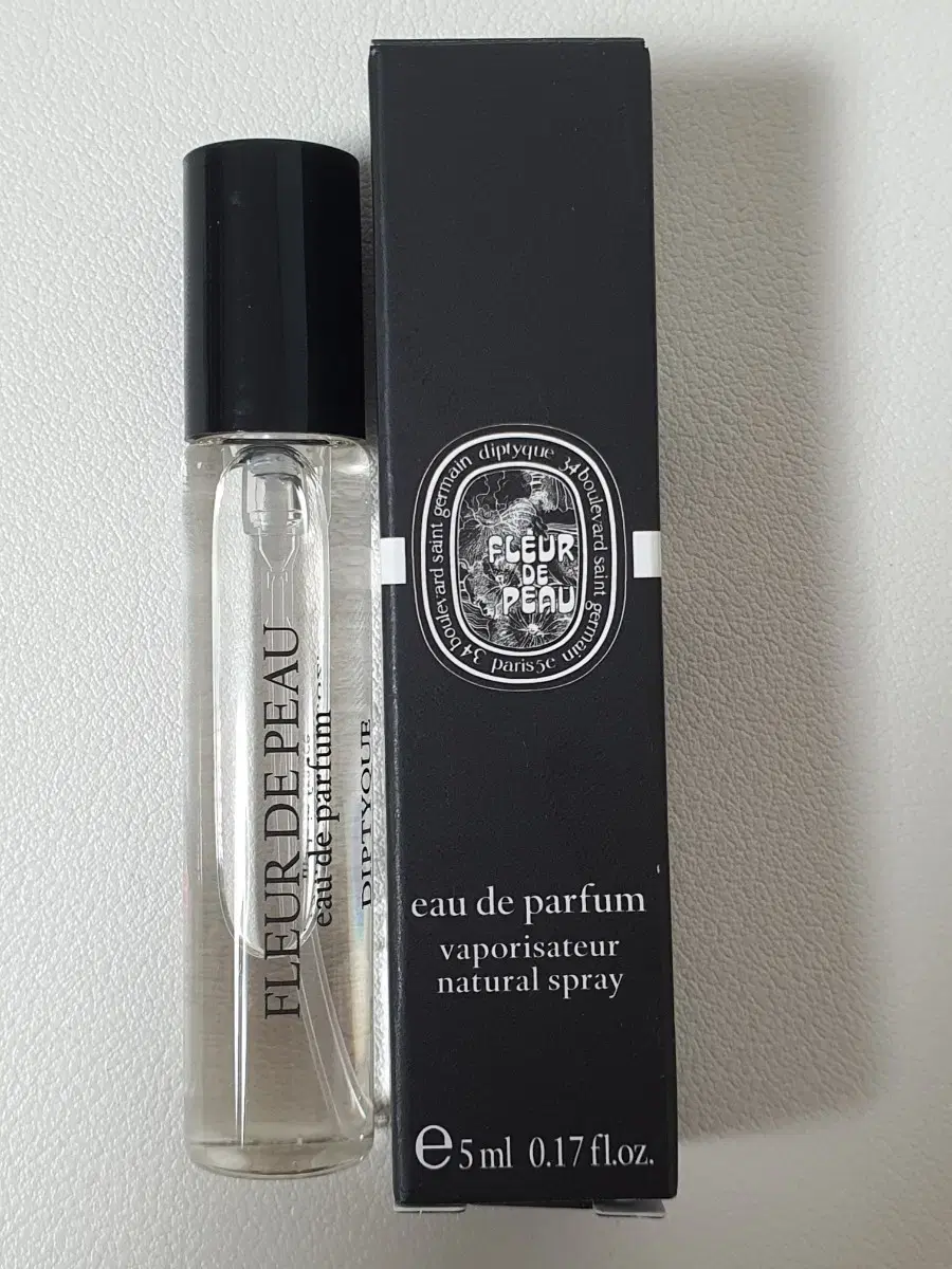 Diptyque Fleur de Peau 5ml sealed with Korean label