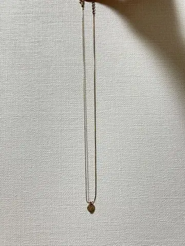 골드 심플 목걸이 롱 체인