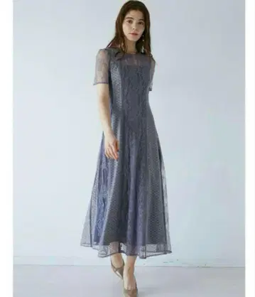 LAGUNAMOON LADY 내로우 레이스 맥시 원피스 S 드레스 결혼식