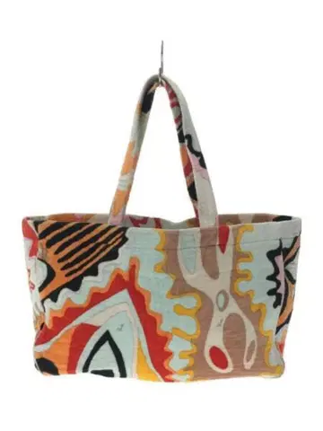 EMILIO PUCCI 토트백 타월 원단