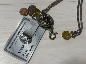 KOTA OKUDA 코타 오쿠다 MONEY CLIP NECKLACE