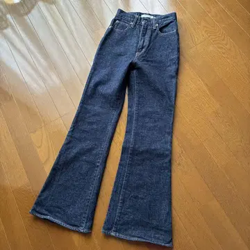 MOUSSY 마우지 플레어 데님 다크 블루 24