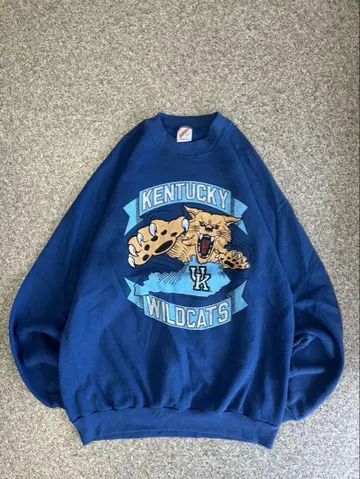 1980년대 JERZEES 켄터키 와일드캣츠 빈티지