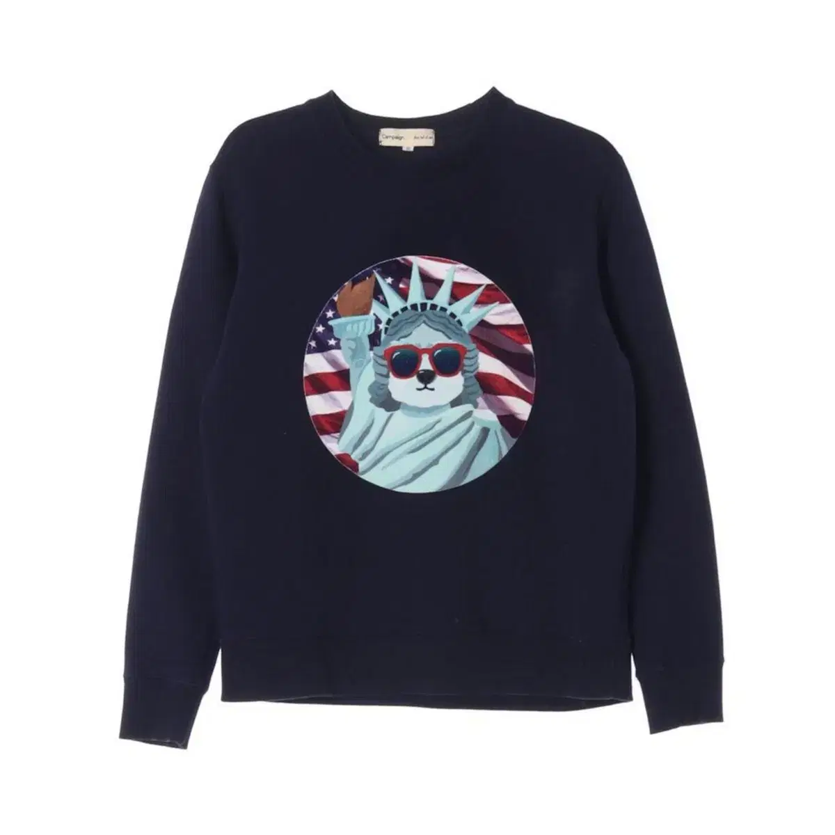 Beyond Closet USA DOG PATCH SWEAT SHIRT Sweatshirt 10,000