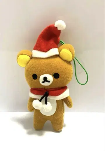 리락쿠마 산타 봉제 인형