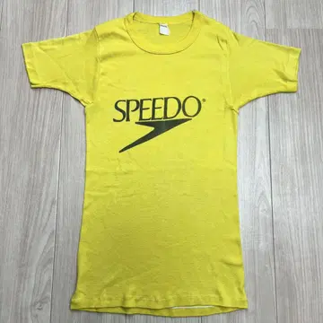 70s 80s SPPEDO 티셔츠 초슬림 빈티지 S 사이즈 레어