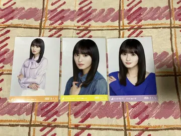 노기자카46 브로마이드 엔도 사쿠라 13th 버스라 각종 사복
