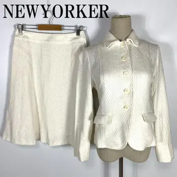 LA1892 뉴요커 셋업 수트 화이트 아이보리 린넨 혼방 11
