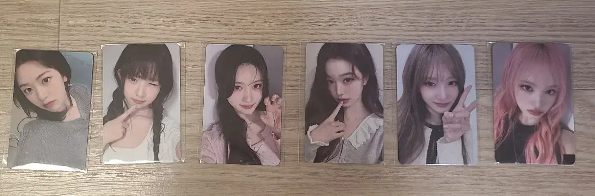 6장 일괄) 아이브 미니브 7만원 특전 포토카드 팝업 스토어