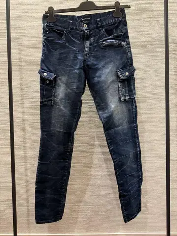 2000년대 일본 브랜드 데님 카고 스키니