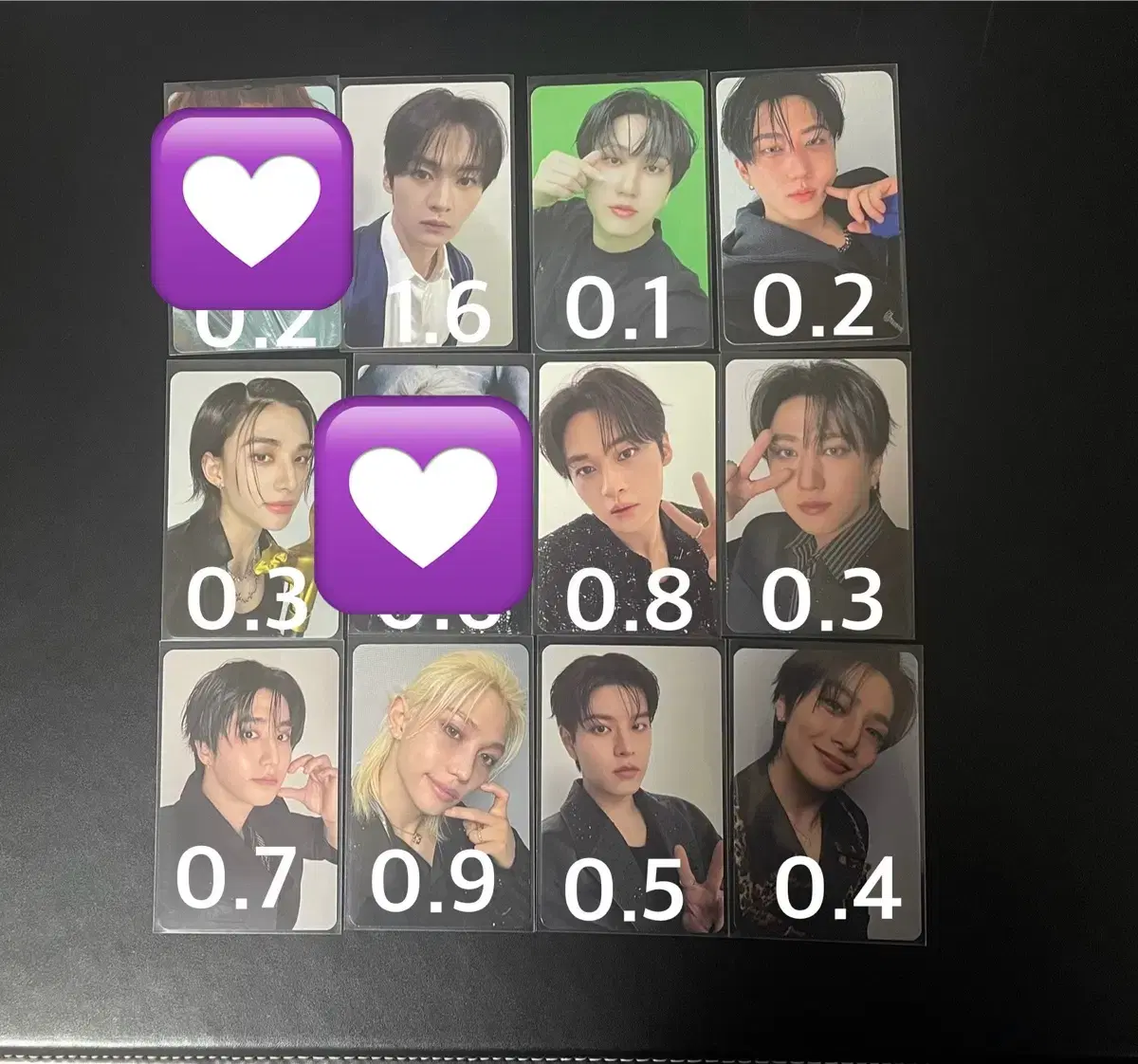 Stray Kids poca wts Skiz Bang Chan Lee Know Changbin Hyunjin Felix I.N