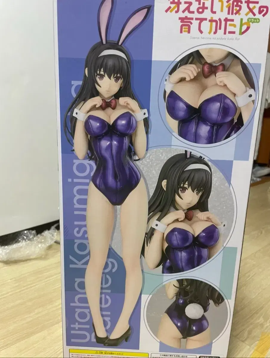 카스미 우타하 바니걸 피규어