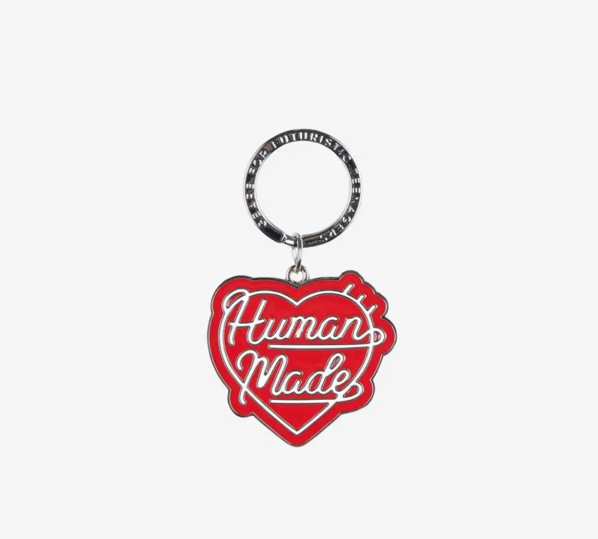 New/Authentic) Human Made Heart Key Ring