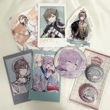 카노 폴라로이드 카메라 & 캔뱃지 세트