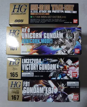 건담 프라모델 HGUC 백식 유니콘 건담 빅토리 건담 F91