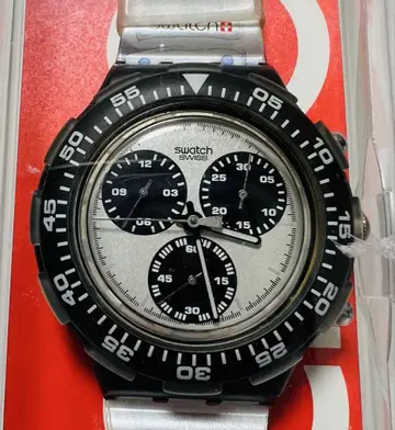 Swatch 스와치 아쿠아 크로노 SPACE CHILL 1995년 제작