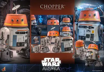 핫토이즈 TMS112 스타 워즈 아소카 초파 chopper