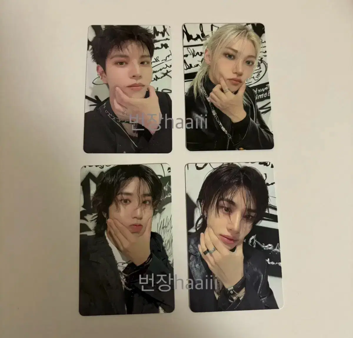 스키즈 집샵 특전 짚샵 필릭스 승민 현진 한 포카 도미네이트 온라인