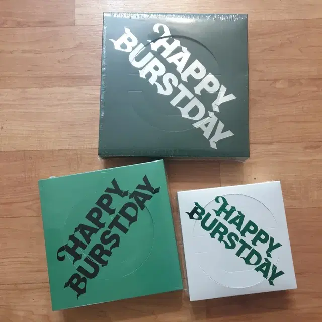세븐틴 HAPPY BURSTDAY 미개봉앨범 3종 세트 양도