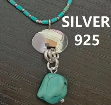 Silver 925 Turquoise 터콰이즈 실버 목걸이