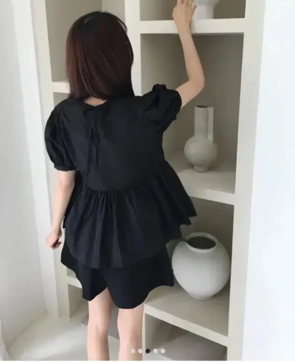 노비야카 Camp cotton banding shorts