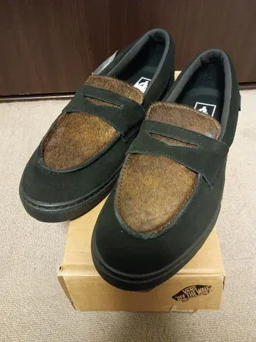 반스 로퍼 V196CF HL BLACK/BROWN 29cm