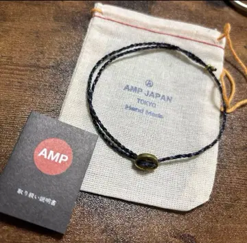 AMP JAPAN 블랙 나일론 팔찌