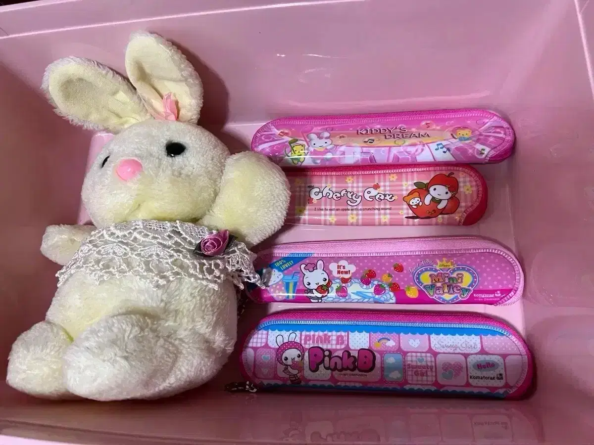 Bulk) Classic Vintage / Rabbit Doll / Cutlery Pouch / Vintage Stationery