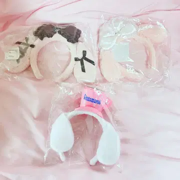 산리오 캐릭터 머리띠 3개 세트