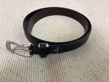 먼싱웨어 Munsingwear 블랙 가죽 벨트