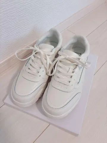 반스 화이트 스니커즈 타이슨 방수 발수 25.5cm