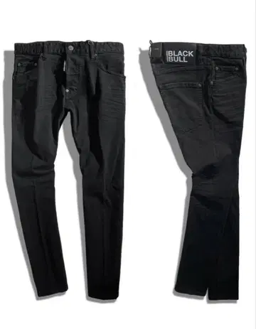 미사용 새상품 DSQUARED2 스케이팅 블랙 데님 팬츠 BLACK