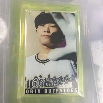 오릭스 버팔로스 코로챠레 아크릴 카드 나카가와 케이타