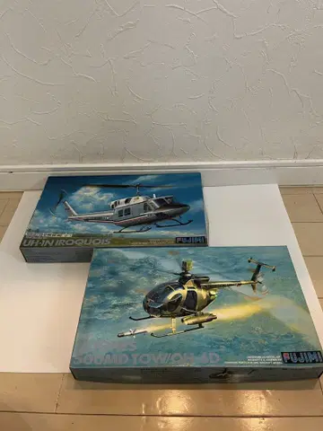 헬리콥터 프라모델 UH-1N IROQUOIS & 500MD/OH-60