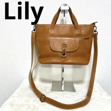 Lily 리리 가죽 가방 일본제 토트백 숄더백 2way