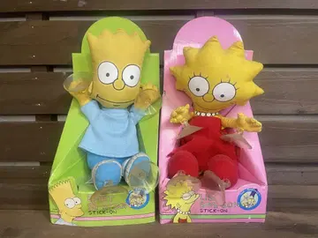 버트 심슨 & 리사 심슨 봉제 인형