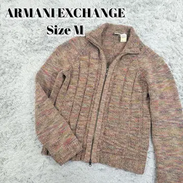 ARMANI EXCHANGE 집업 니트 블루종