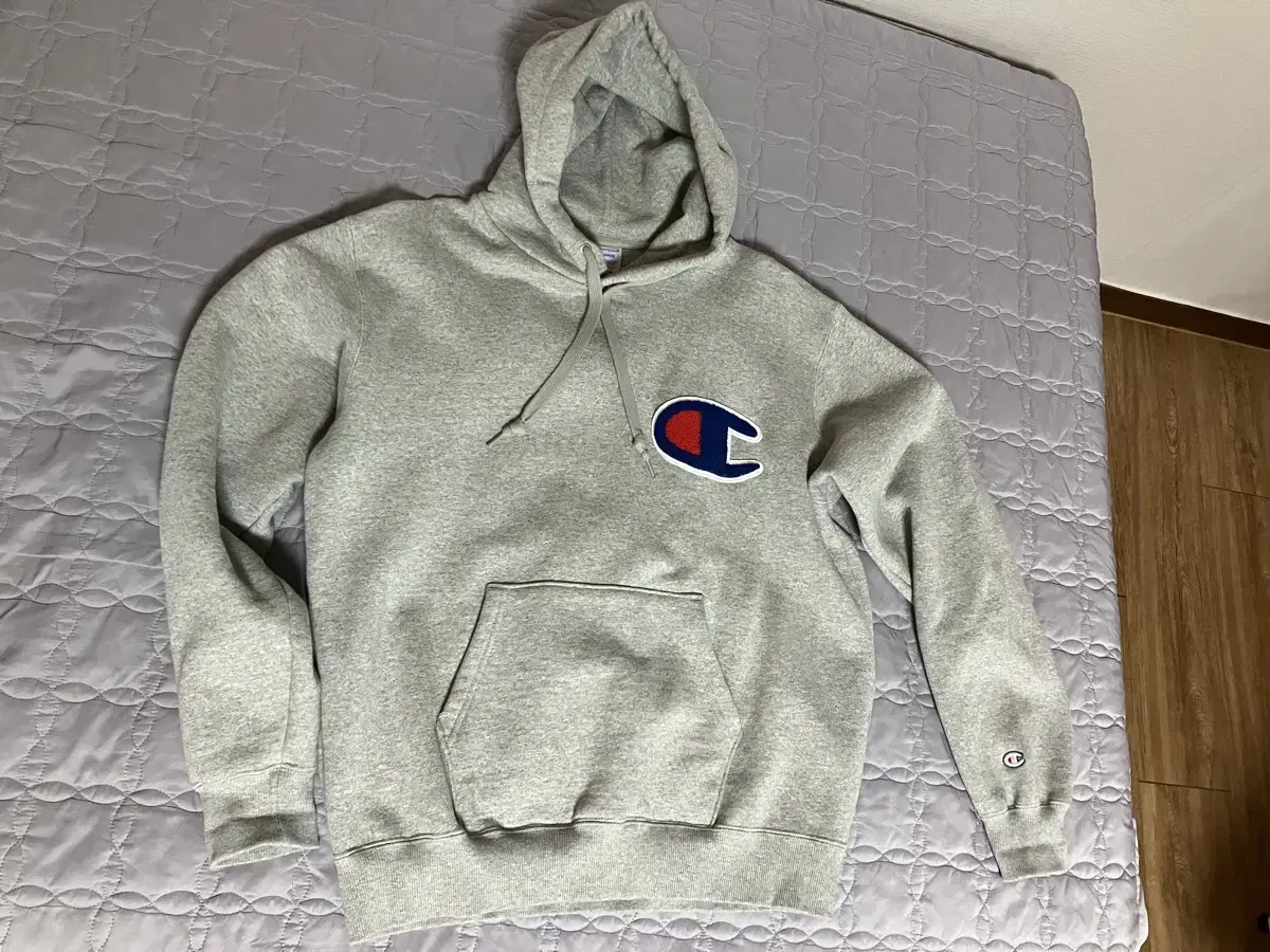 챔피온 재팬 빅로고 후드티