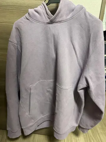 Lululemon 연보라색 Steady State 풀오버 후디 L