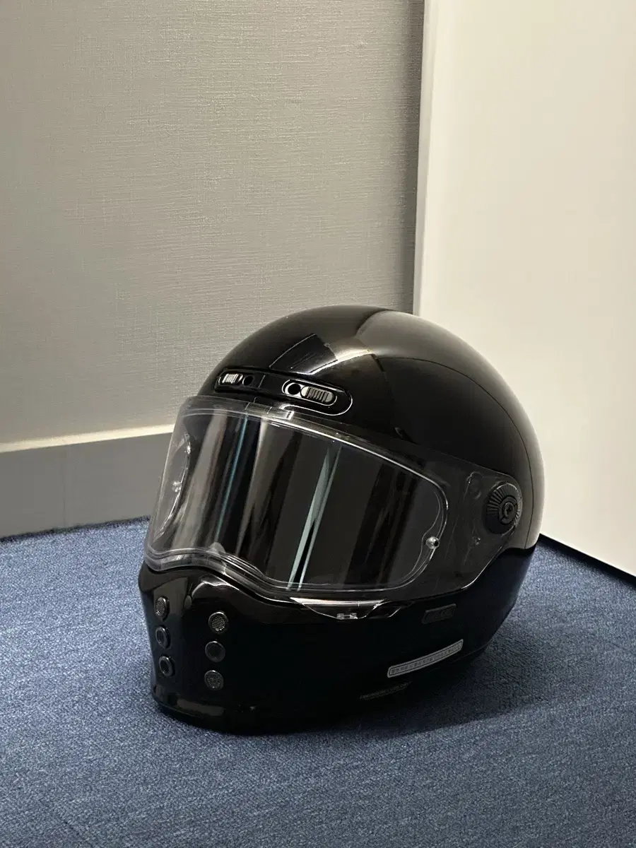Hong jin Full Face V10 Solid Retro Helmet (s,m) for sale at a low price