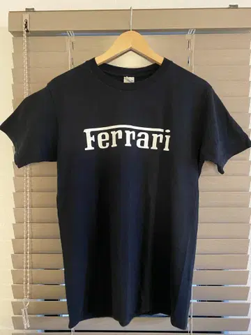 Ferrari 티셔츠 블랙 페라리