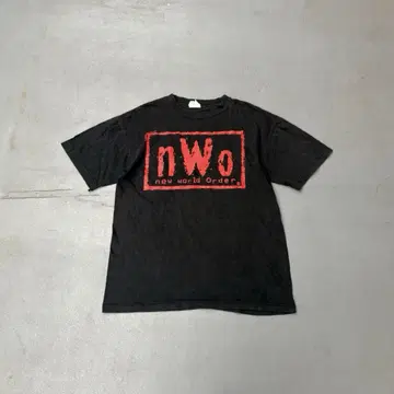 90s N.W.O 레어 초기 반팔 티셔츠 티셔츠 남성용 champ