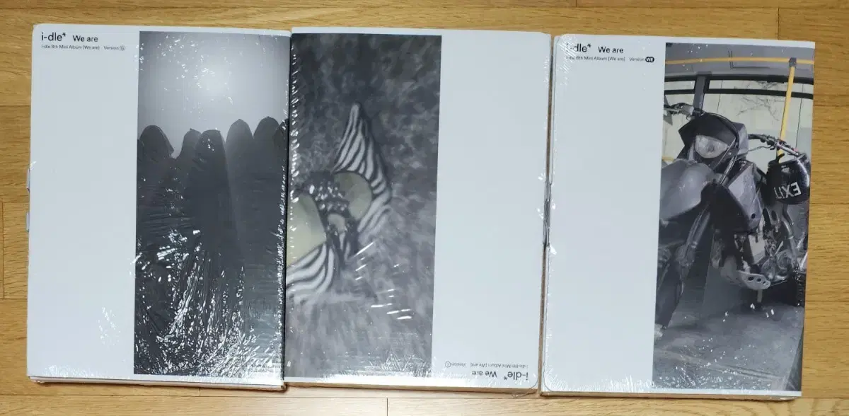 Set of 3) idle sealed album poca photocard idle IDLE G-idle