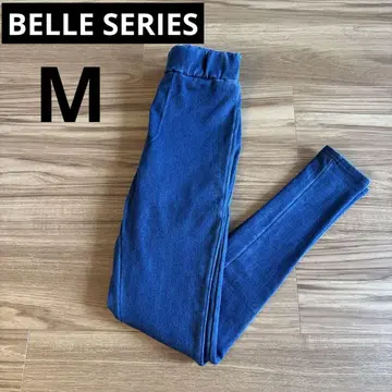 BELLE SERIES 압박 레깅스 속기모 인디고 블루 M