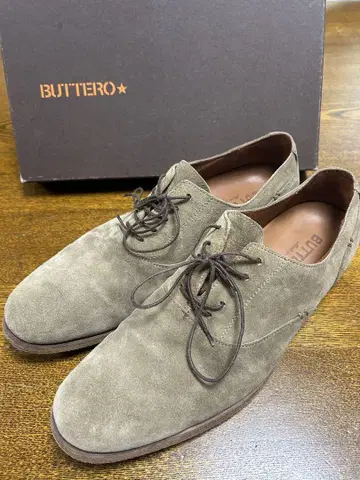 BUTTERO 스웨이드 레이스업 슈즈