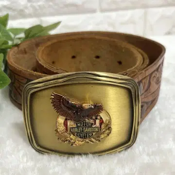 Harley Davidson PainTree 사 벨트 이글 골드
