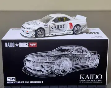 미니GT 카이도 하우스 R34 화이트 NSX 화이트